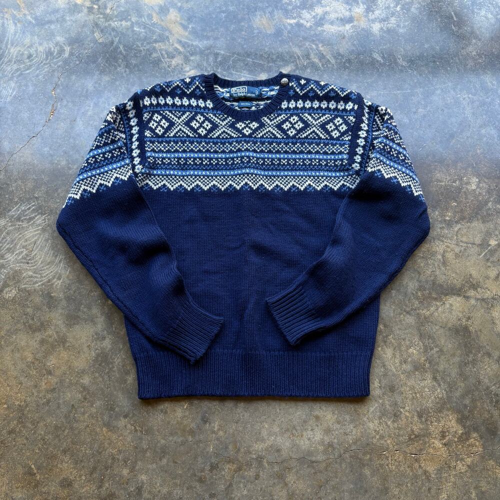 Vintage Polo Ralph Lauren Knit Winter‎ Sweater